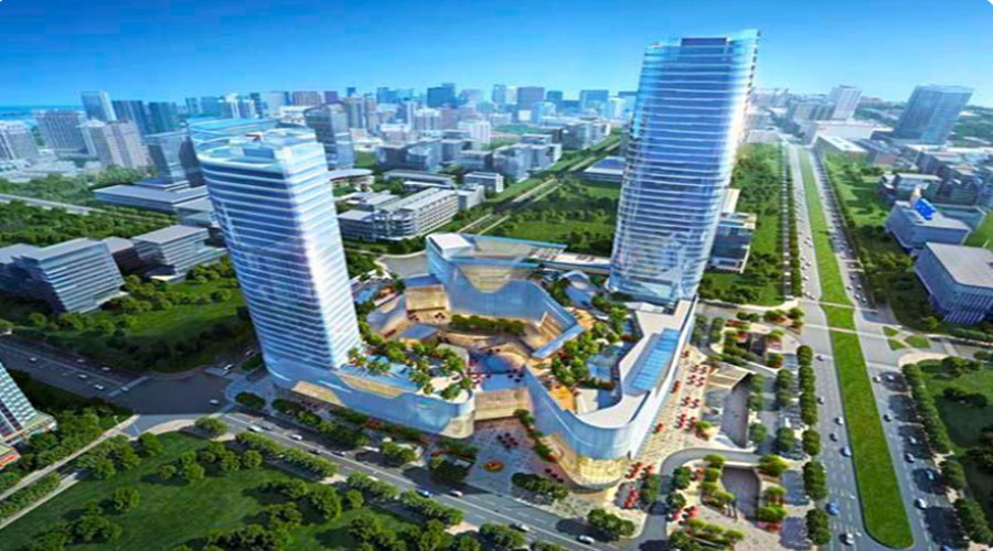 廣州粵海商住樓商場-定制飾紀(jì)上品GRG造型項(xiàng)目