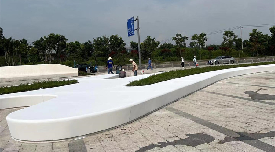 GRC樹(shù)池坐凳